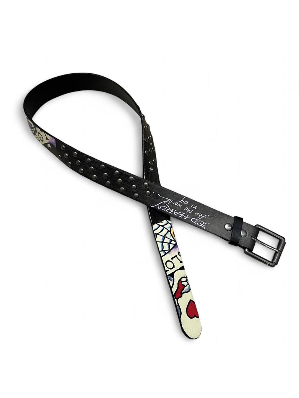 Y2K ed hardy belt